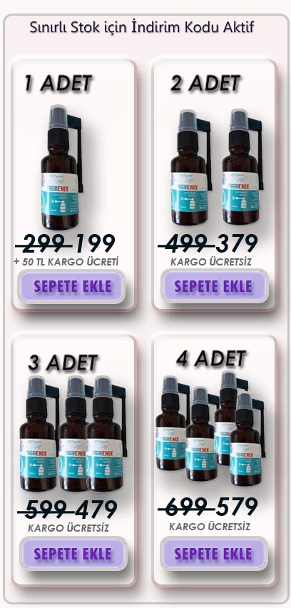 Migrenix Migren ve Sinüzit Spreyi Resmi Satış Sitesi